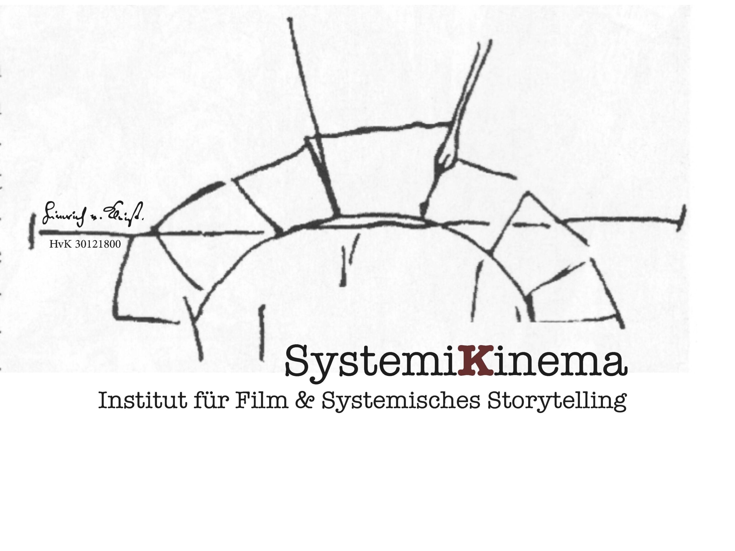 Das Logo von SystemiKinema, dem Institut für Film und systematisches Storytelling