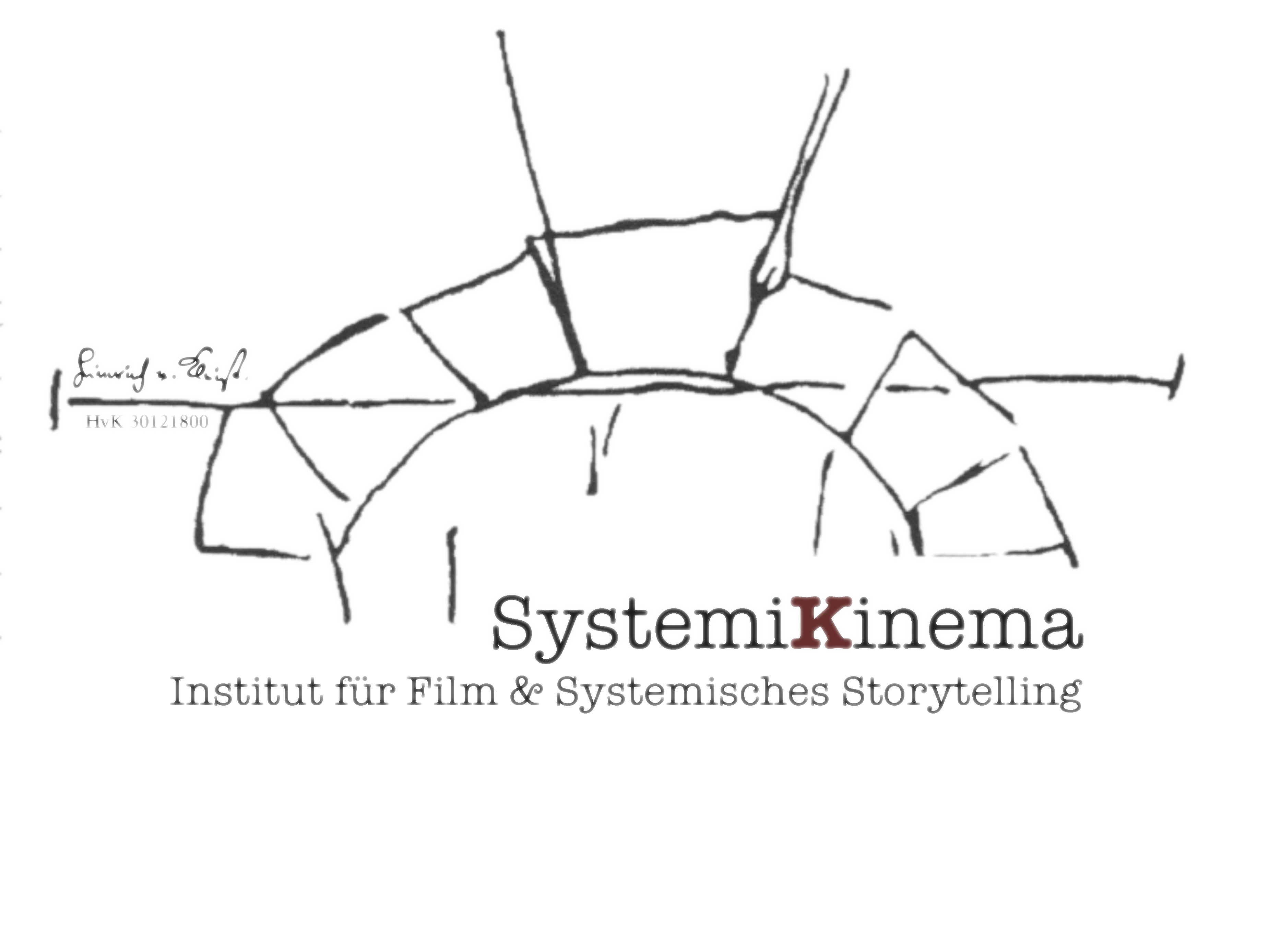 Das Logo von SystemiKinema, dem Institut für Film und systematisches Storytelling